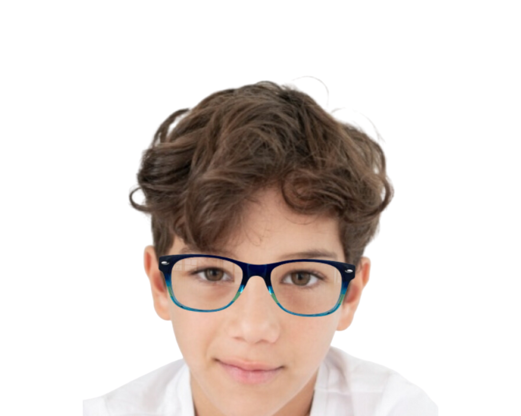 Peri In Ocean Crystal Acetate :  Kid's Eyewear For Ages 10-14