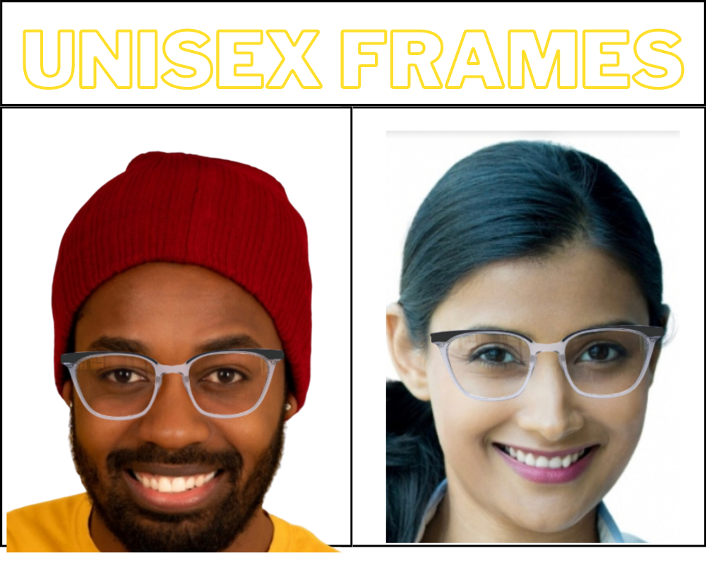 Chase In Black Crystal Acetate: Unisex/Modified Oval Frame Fits Small To Medium Size Faces