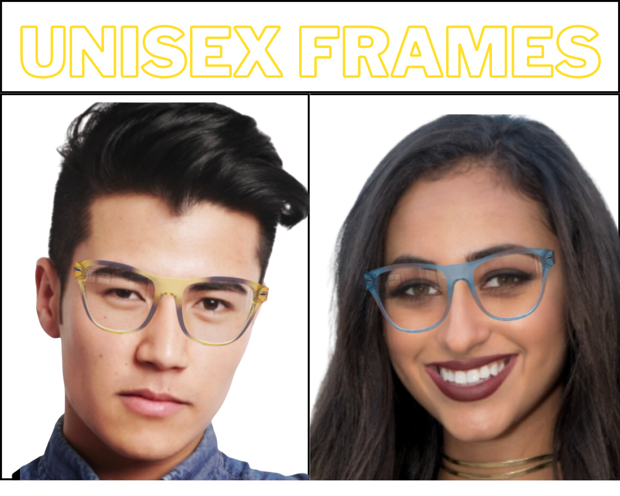 Jacmel In Burnt Banana: Unisex/Modified Square Frame Fits Medium To Wide Faces