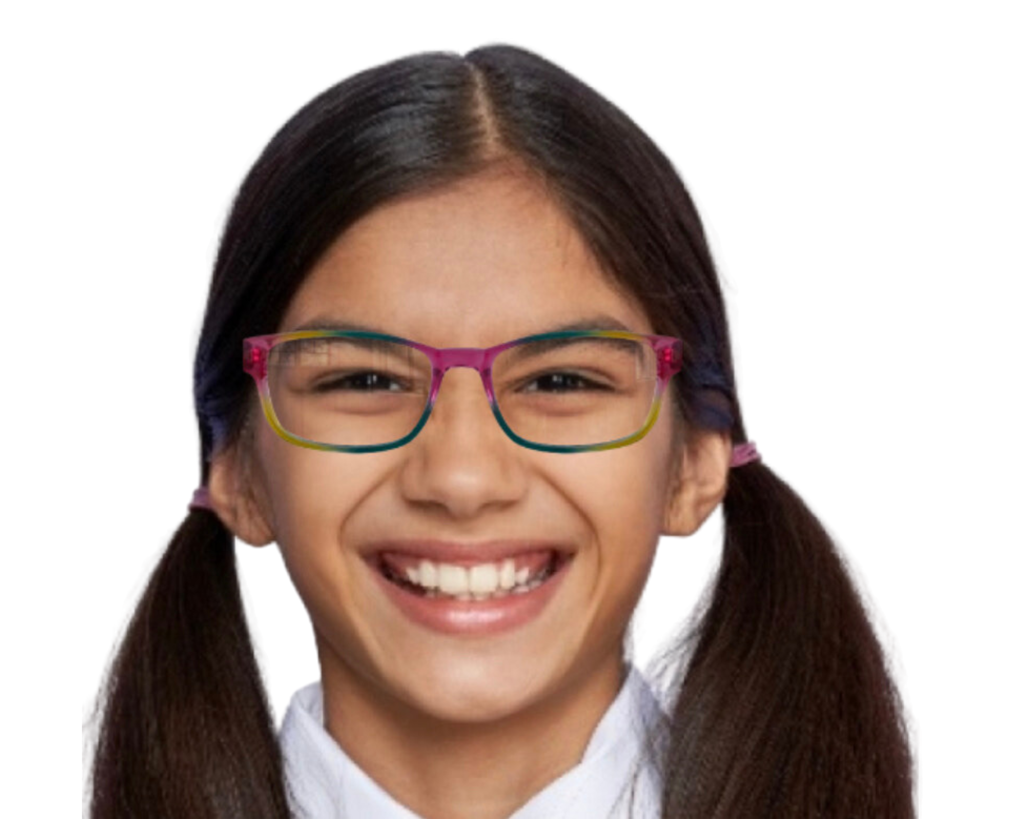 Bethany In rainbow candy acetate: kid's Eyewear For Ages 8-12