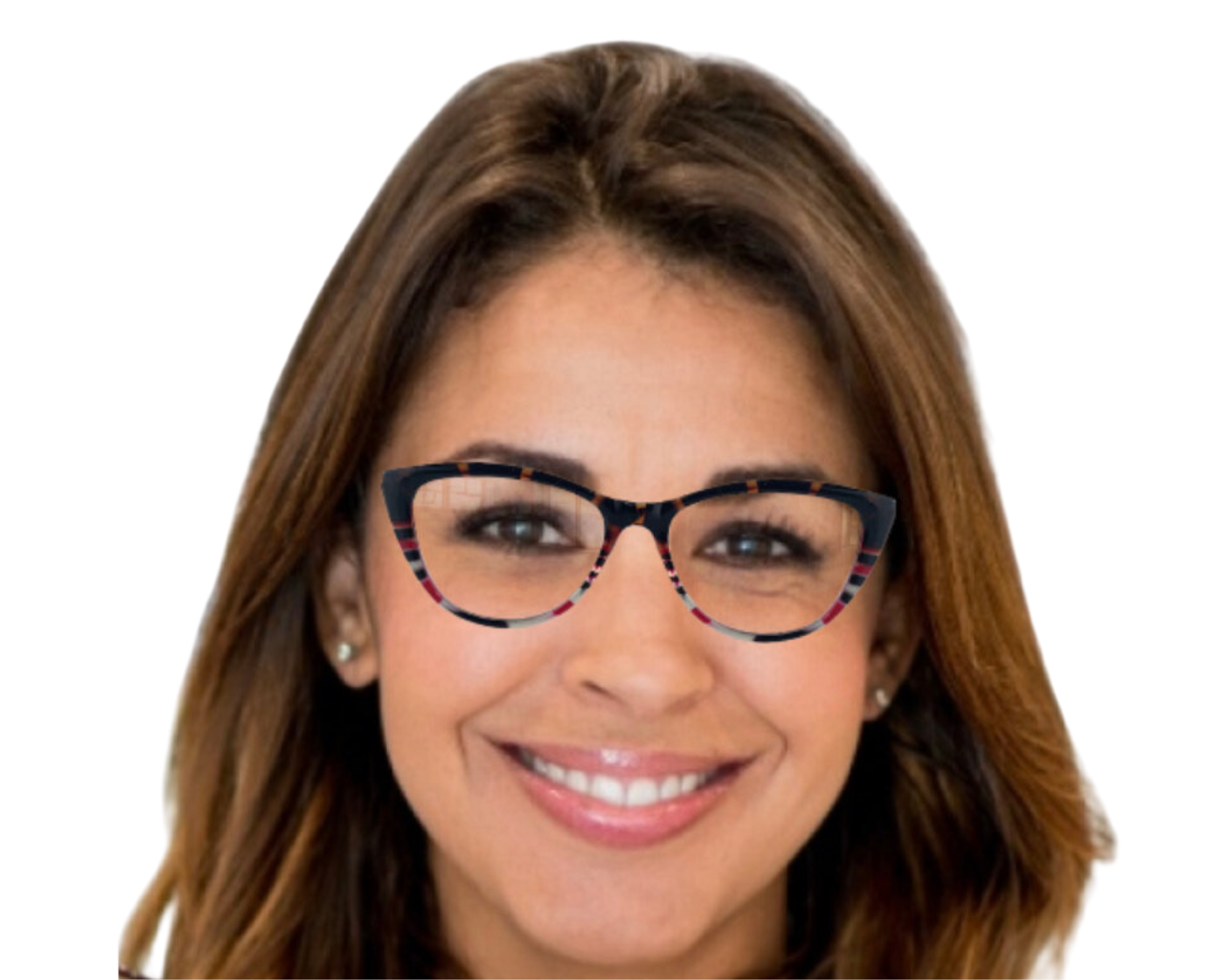 Eve In Red Tortoise Specks: Women's Cat Eye Fits Medium Size Faces