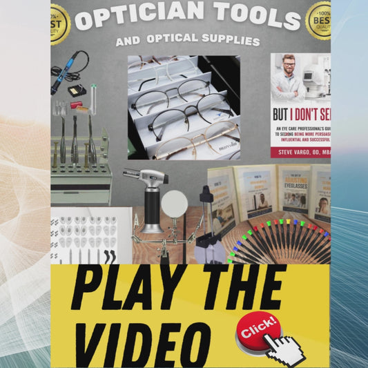 Optician Tools And Supplies (For Optician Training)