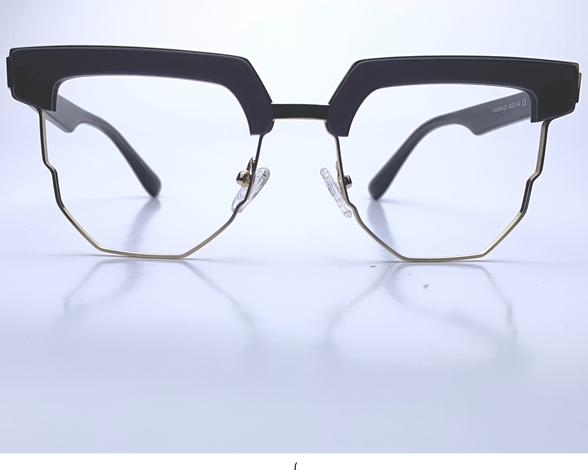 Carlton In Black Obsidian Acetate: Unisex/Modified Oval Frame Fits Medium To Wide Faces