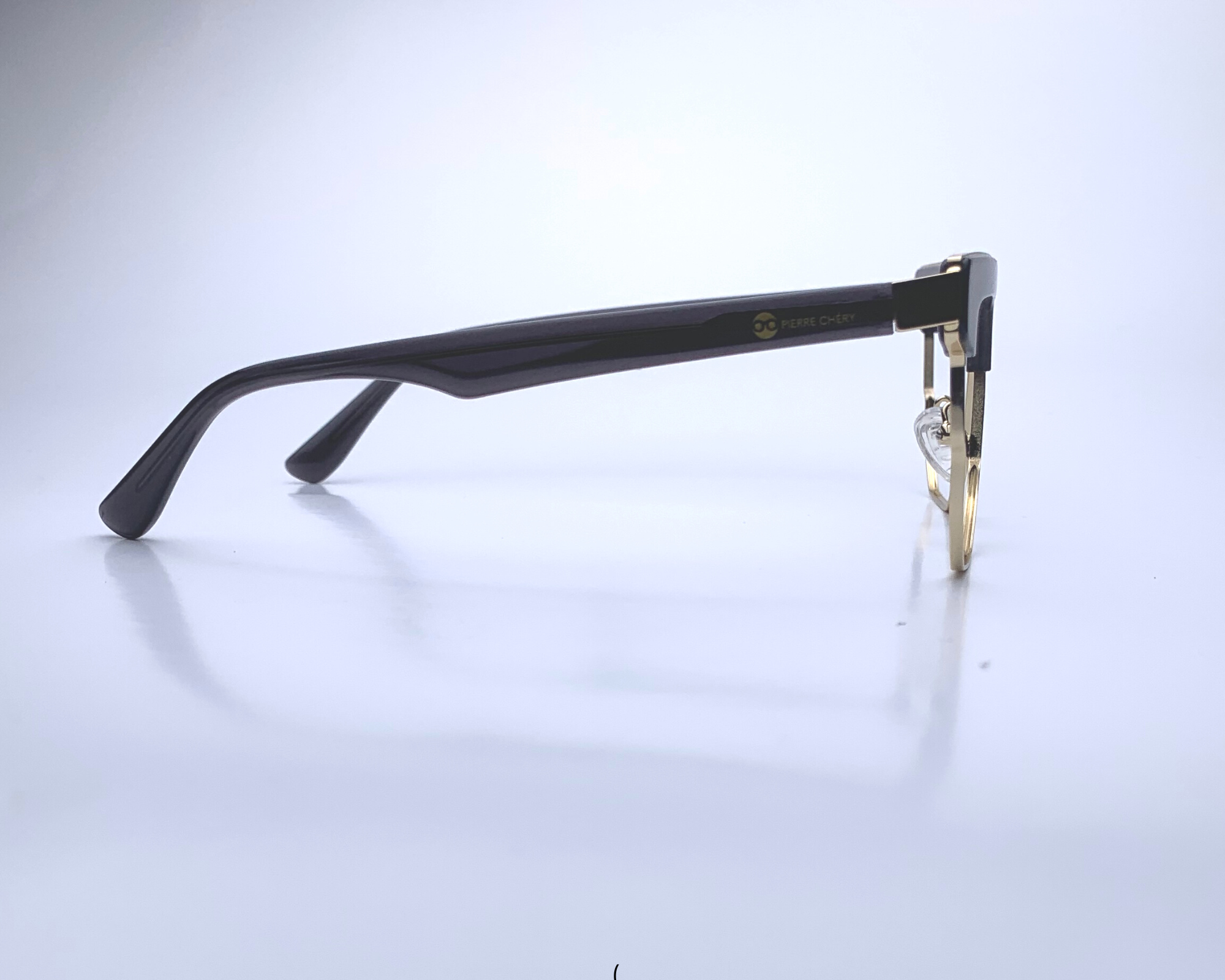 Carlton In Black Obsidian Acetate: Unisex/Modified Oval Frame Fits Medium To Wide Faces