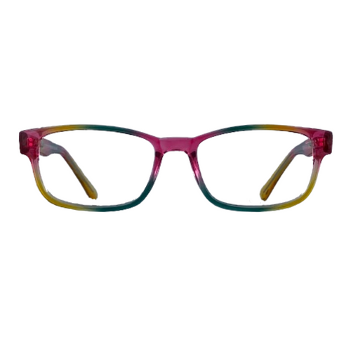 Bethany In rainbow candy acetate: kid's Eyewear For Ages 8-12