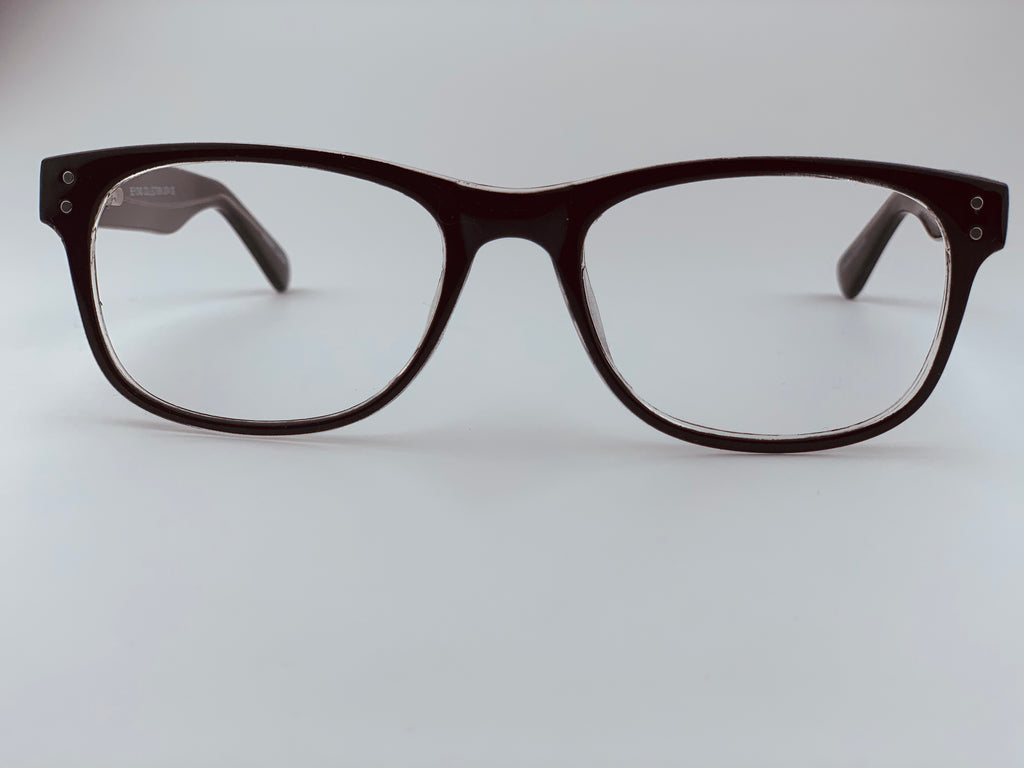 Chandler In Black Crystal: Unisex/Modified Oval Frame Fits Medium To Wide Faces
