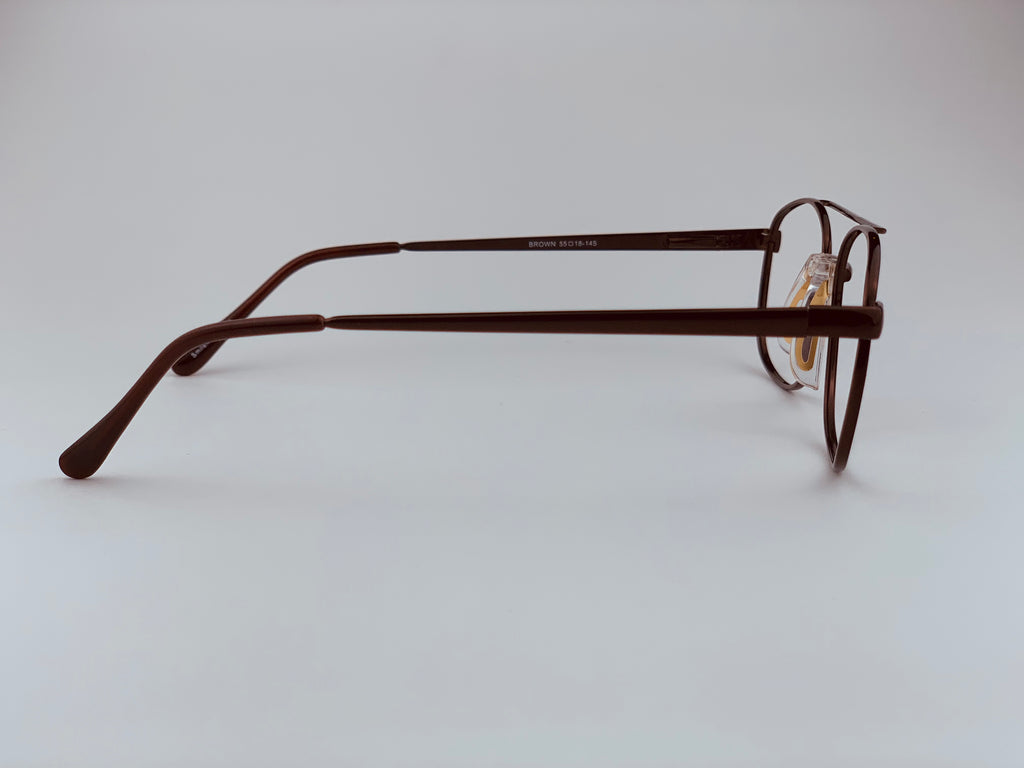 Ethan In Bronzite Finish: Unisex Modified Frame Fits Small To Medium Size Faces