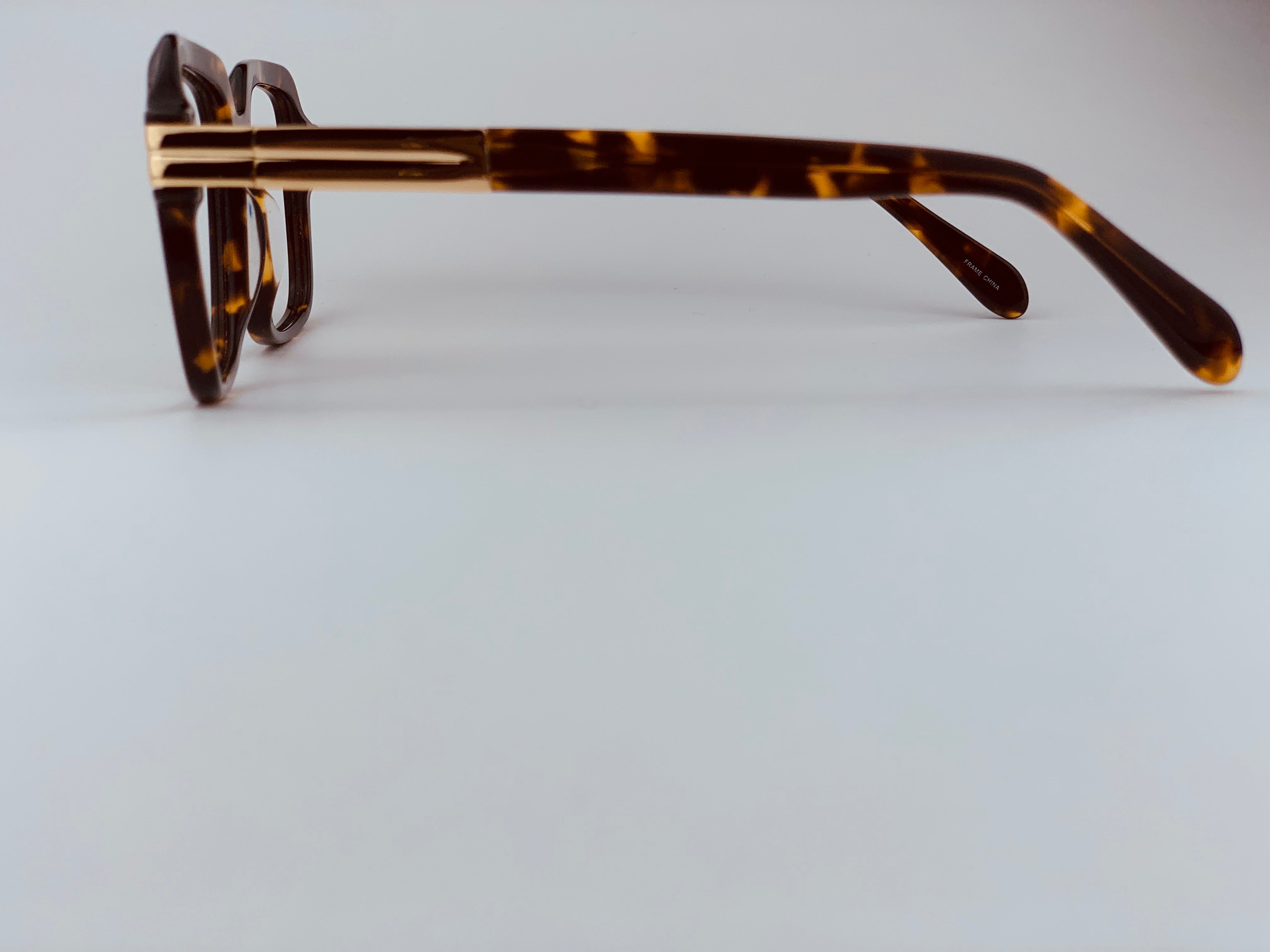 Ephraim In Cognac Tortoise:  Unisex Frame Fits Medium To Wide Faces
