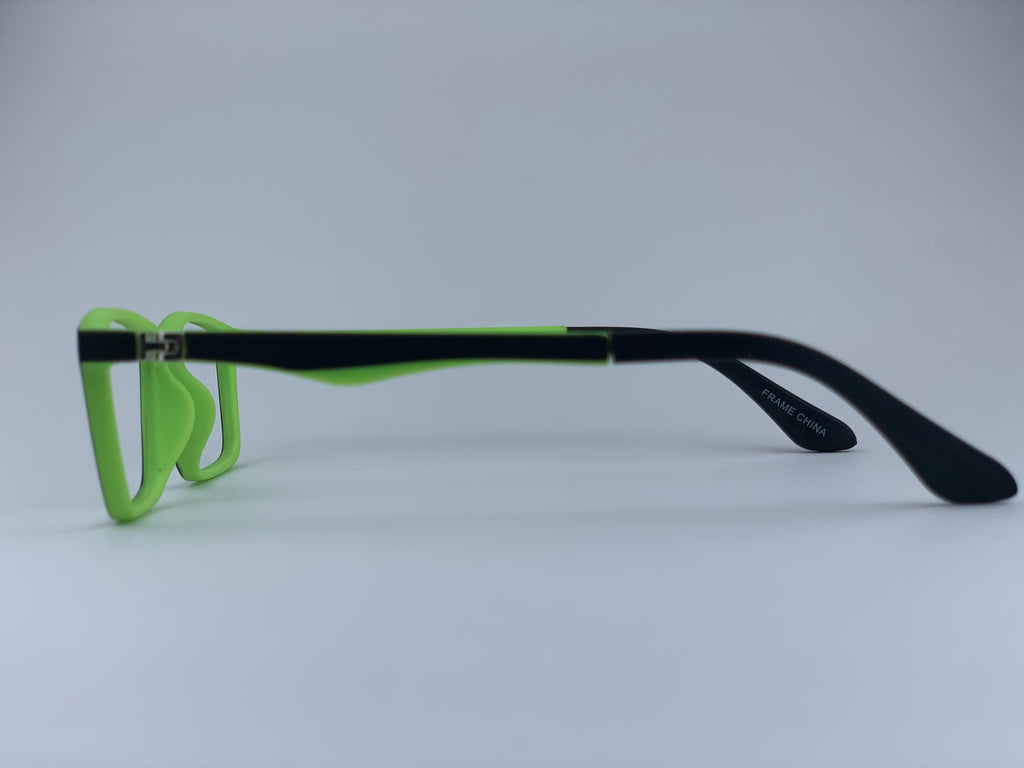 Phineas In Midnight Lime Acetate:  Kid's Eyewear Fits Ages 8-12