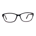 Delilah In Speckled Paint Acetate:  Cat Eye Fits Medium Size Faces