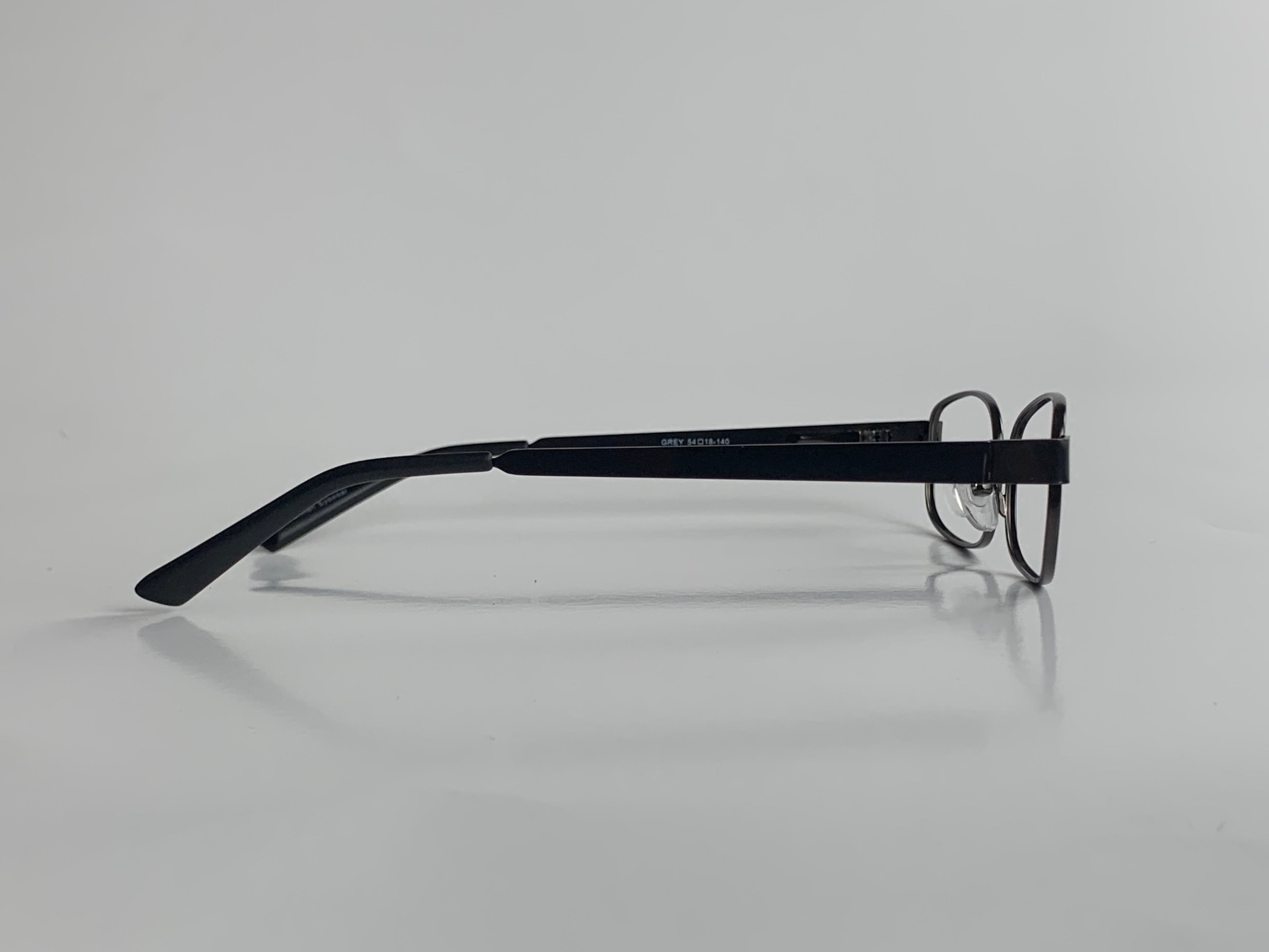 Jude In Silky Gray:  Oval Frame Fits Medium Size Faces