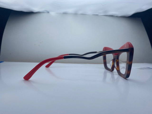 Kayla In Burgundy Tortoise: Women's Cat Eye Fits Medium To Wide Faces (jill) (105218)