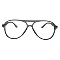 Halton In Sky Gray : Unisex Aviator Fits Medium To Wide Faces