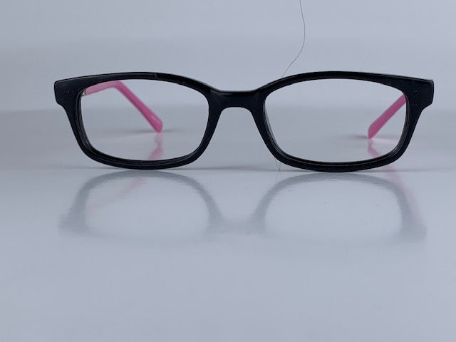 Pascal In Midnight Acetate With Pink Temples: Kid's Eyewear Fits Age 8-12