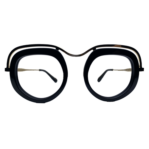 Bethel In Charcoal Noir: Women's Modified Oval/Fits Medium To Wide Faces