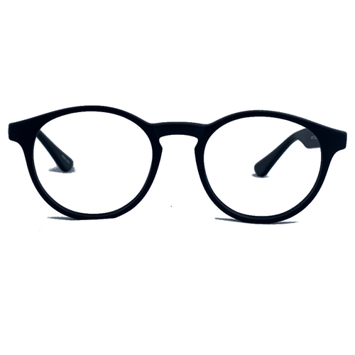 Felix In Black Matte Acetate: Unisex  Oval Fits Medium Size Faces 47-20-140