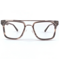 Abel In Stone Mountain Tortoise: Unisex Square Fits Medium To Wide Faces
