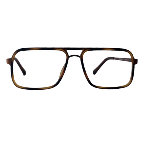 Benjamin In Root Beer Tortoise :  Unisex Square Fits Medium To Wide Faces